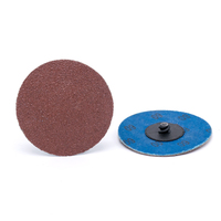 Disque de ponçage à changement rapide en oxyde d'aluminium, grain moyen 120, pour le mélange de soudures, le ponçage de fonderie, l'ébavurage, l'élimination de la rouille