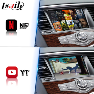 Interface vidéo multimédia Android Carplay Lsailt 8+128 Go pour Nissan Patrol Y62 2018-2020 - Product Image 4