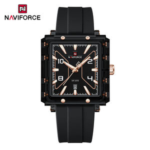 Montre-bracelet à quartz NAVIFORCE 6112 pour homme, mouvement calendrier, étanche 5 ATM, affichage lumineux, cadeau idéal pour garçon - Product Image 1