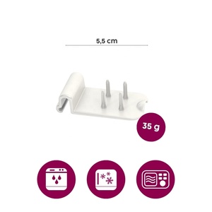 ORNAMIN Plastic One Hand Multifunction Rectangle Kitchen <b>Tool</b> Cutting Support Device-Adaptive Cooking Aid Non-Slip <b>Board</b> - Product Image 2