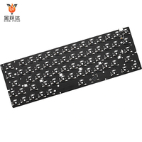 Teclado Mecánico RGB Personalizado PCBA - 104 Teclas Tamaño Completo - Prototipado Rápido de 5 a 7 Días - Ensamblaje SMT de Alta Precisión