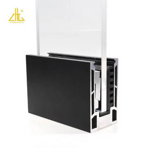 ZHONGLIAN Perfil de la Puerta del <span class=keywords><strong>Garaje</strong></span> de Aluminio Negro del Dióxido del ánodo en <span class=keywords><strong>el</strong></span> Noroeste - Product Image 4