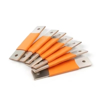 Barres de connexion en cuivre de haute qualité et barres haute tension avec structure de connexion par boulons pour la distribution d'énergie 21-30 AWG