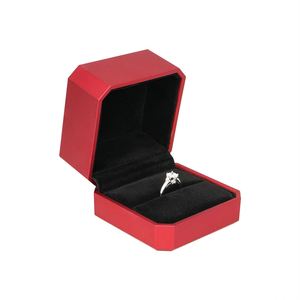 Custom Sliding Preserved Rose Rattan Packaging Set of Roses Jewelry Box in Double Door Acrylic Jewelry Box - Product Image 2