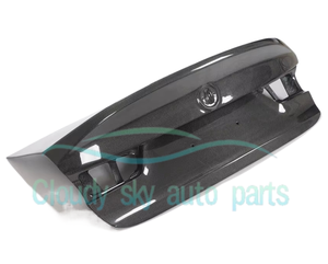 Cubierta de fibra de carbono para la tapa del maletero trasero de la serie 3 G20, modelos <span class=keywords><strong>318i</strong></span>, 320i, 330i, M340i, <span class=keywords><strong>2023</strong></span> - Product Image 4
