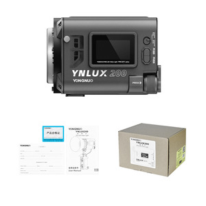 YONGNUO LUX200 YNLUX200 200W 2700K-6500K Bowens Mount Handheld Outdoor LED <strong>Light</strong> <strong>With</strong> Battery Handle Power Adapter <strong>Softbox</strong> - Product Image 3
