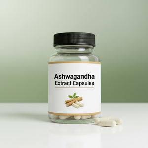 OEM/ODM KSM-66 Özü, Karabiber ve Vitamin B6/D3 İçeren Vegetaryen Kapsül Kabuklu Aşvaganda Kapsülleri - Product Image 5