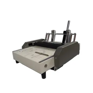 Update Desktop Booklet maker binding machine with factory price