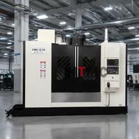Centre d'usinage vertical CNC VMC1270, machine de fraisage, de perçage et de taraudage CNC VMC pour le traitement de pièces mécaniques