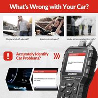 Lector de Códigos OBD2 CR529 para Camry, Q5, Corolla y X3 - Herramienta de Diagnóstico Completa con Pantalla TFT de 2.8 Pulgadas y Actualizaciones de por Vida