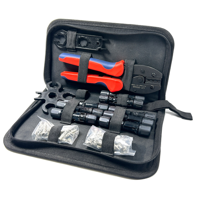 Power System Ly-2546b Electricians Tools Photovoltaic Solar PV Crimping Pliers Electricians Tools Set