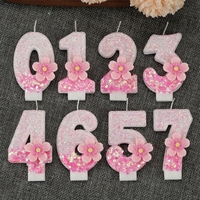 Fabricant de bougies Chiffres Bougies de décoration fantaisie Bougies de gâteau d'anniversaire fantaisie
