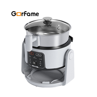 Friteuse à air portable 2L en acier inoxydable en verre Pp de grande capacité de haute qualité au prix de gros