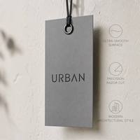 Etiquetas Colgantes de Papel Creativas con Diseño Intrincado de Corte Láser para Regalos de Artesanía y Boutiques