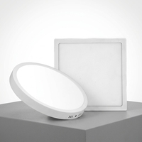 Plafonnier Led rond de conception professionnelle, montage en Surface, 6w, 12w, 18w, 24w, Smd