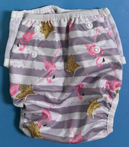 Personnalisé Réutilisable <span class=keywords><strong>Lavable</strong></span> Côté Snap Bébé Bain Couches Lavables Natation Nappy Pantalon Infantile Enfant <span class=keywords><strong>Piscine</strong></span> Plage Troncs Sous-Vêtements - Product Image 6