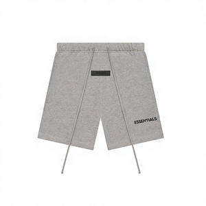 Vêtements essentiels en gros SS22 pour hommes : Shorts et chemises à manches courtes en tissu stretch, couleur avoine clair et avoine foncé - Product Image 2