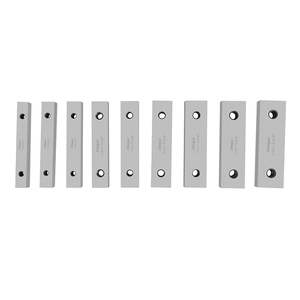 Dasqua Jeu de 9 pièces de parallèles de haute précision en acier allié 1/4"x6, longue durée de vie, qualité supérieure - Product Image 3