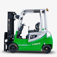 Nouveau chariot élévateur à fourche au gaz japonais, GPL, 5 tonnes, 4000 kg, chariot élévateur à fourche à essence avec option de poussée et de traction