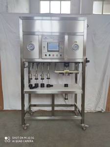 Machine de remplissage et de bouchage de bouteilles de bière de haute qualité, 4, 6, <span class=keywords><strong>8</strong></span>, 10 têtes, remplisseur isobare, bouchonneuse en vente - Product Image 3