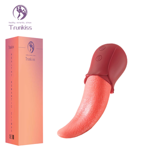 Vibrador de lengua realista más vendido, producto sexual para adultos, 3 velocidades, 7 frecuencias, vibrador femenino para lamer y abofetear la lengua - Product Image 1