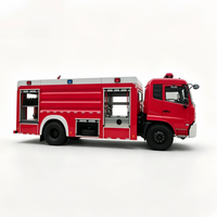 Camion de pompiers à réservoir d'eau Dongfeng 4X2 pour intervention d'urgence, camion de lutte contre l'incendie à mousse de 8 tonnes, fourni directement par l'usine
