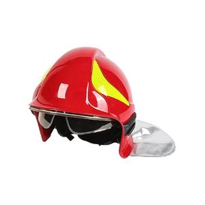 خوذات رجال الإطفاء الأوروبية المقاومة للحريق لحماية الرأس، متوفرة للبيع - Product Image 5