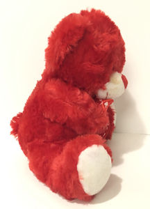 Coeur rouge saint valentin vacances ours en peluche doux peluche jouets alibaba chine - Product Image 4