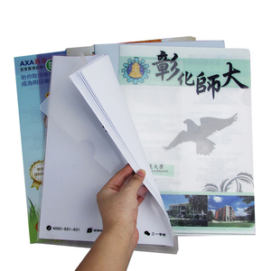 Documento transparente en forma de L Bolsillo <span class=keywords><strong>A4</strong></span> PP Mapa de documentos de plástico - Product Image 1