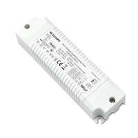 Controlador LED DALI AC EUCHIPS, Corriente Constante, Sin Parpadeo, Salida Única de 20W, IP20, Garantía de 5 Años