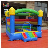 Château gonflable commercial pour la location de fêtes, château gonflable blanc pour enfants, château de saut gonflable