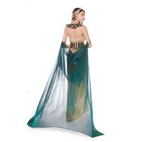 Costume de pharaon égyptien pour adultes, vente en gros d'usine, robes de carnaval pour vêtements de télévision, vêtements OEM/ODM