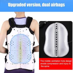Attelle de fixation thoracolombaire pour la récupération des fractures compressives avec sangles réglables et boucles métalliques, orthèse de soutien de la colonne vertébrale - Product Image 4