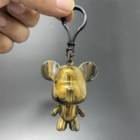 Kit de fabrication de porte-clés ours violent à peindre soi-même, peinture à couler, graffiti, artisanat en résine fait main, cadeaux pour enfants, jouets