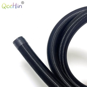 Tuyau en silicone tressé noir personnalisé, flexible, renforcé, résistant aux hautes températures pour équipement à vapeur - Product Image 5
