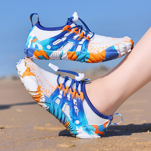 Chaussures d'eau pour hommes, maille respirante, pour l'extérieur, pour la randonnée en rivière, toutes saisons, bout fermé, semelle en caoutchouc, taille 27-40 - Product Image 2