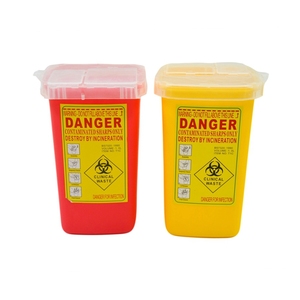 1L Medical Sharp Container <strong>Disposable</strong> Plastic Sharp Box - Product Image 4