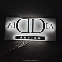 Enseigne LED personnalisée Enseigne avec logo 3d Lettre d'éclairage Logo LED Enseigne rétro-éclairée Enseigne LED personnalisée pour les entreprises