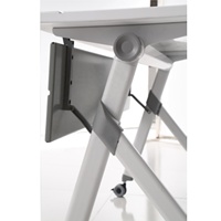 Table de formation pliante mobile assemblage table de réunion bureau du personnel bureau d'écriture table de conférence