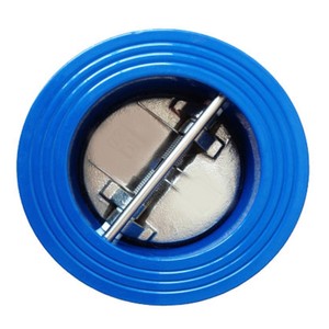 แผ่นดิสก์เคลือบ PTFE แบบ C-Way Dual Plate Manual Check ASTM โครงสร้างขนาดพอร์ต 1 นิ้ว สำหรับใช้งานน้ำอุณหภูมิสูง - Product Image 5