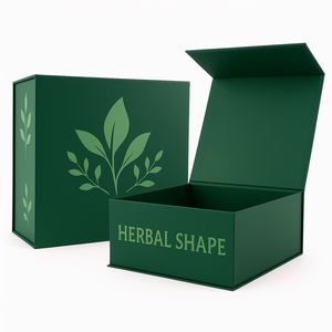 Caja de Embalaje Plegable con Forma de Libro Cuadrado Negro con Logotipo Personalizado del Fabricante, Bolsa de Envío - Product Image 4