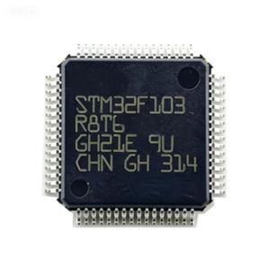 STM32F103R8 ชิ้นส่วนอิเล็กทรอนิกส์ดั้งเดิม MCU แบบ 32 บิตที่ใช้ ARM LQFP64 STM32F103 STM32F103R8T6 - Product Image 1