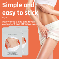 autocollant adhésif nombril ventre minceur patch vitaminique pour la mise en forme du corps soutien de la perte de poids
