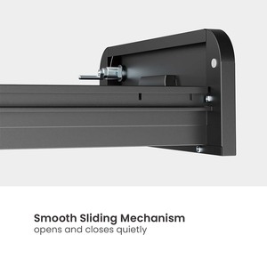 LV-CAB03-3 đen 3 ngăn kéo kim loại khóa tủ tập tin di động dưới bàn lớn không gian lưu trữ tổ chức cho văn phòng nhà - Product Image 3