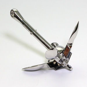 316 Stainless Steel Folding Grapnel Anchor Umbrella Shape For Speedboat Inflatable <b>Yacht</b> Parking Positioning - Product Image 3