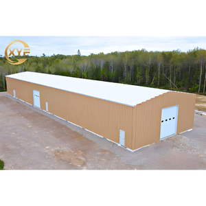 Edificio Industriale Leggero con Struttura in Acciaio, Capannone a Telaio Portale, Progettazione di <span class=keywords><strong>Edifici</strong></span> Industriali Cinesi - Product Image 1