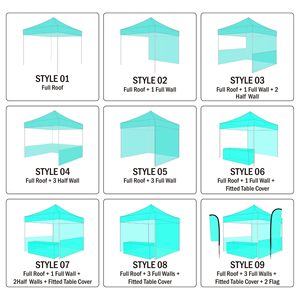 Factory Direct 10x10ft Waterproof Polyester Oxford <strong>Pop</strong> <strong>up</strong> Canopy <strong>Tent</strong> Heavy Duty Aluminum Frame <strong>for</strong> Commercial Event Advertising - Product Image 4