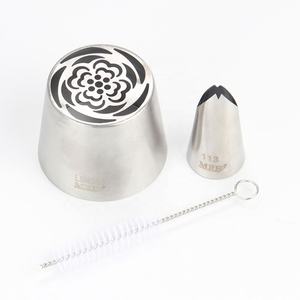 Juego de Boquillas Rusas para Decoración de Pasteles, Acero Inoxidable, para Crema, Flores, Galletas, Postres, Herramientas de Repostería - Product Image 3