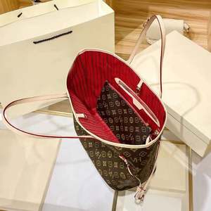 Bolsos de Hombro Elegantes al por Mayor, Bolsos Tote de Cuero Genuino de Diseñador, Gran Capacidad, para Mujer, Marca de Lujo - Product Image 3