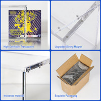 Boîte de protection personnalisée pour cartes PTCG prismatiques ETB, boîte d'entraînement Elite, étui de présentation en acrylique, protège-boîte pour booster PKMN